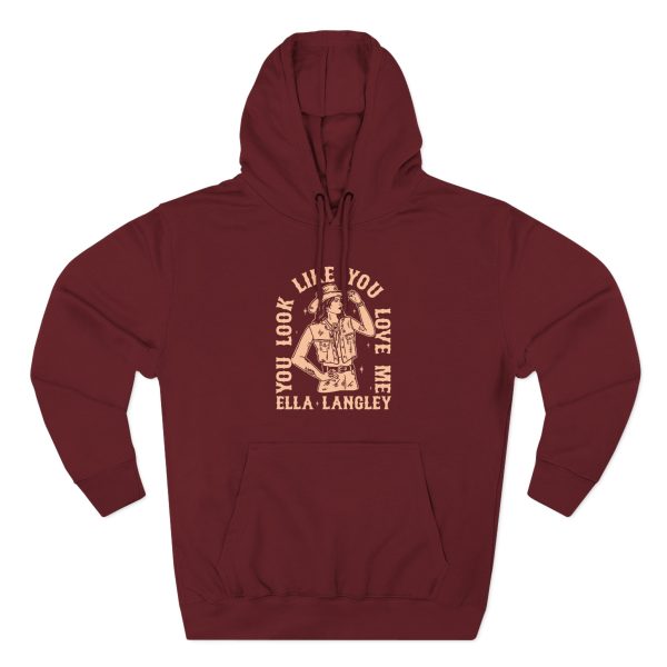 Ella Langley You Look Like You Love Me Three-Panel Fleece Hoodie