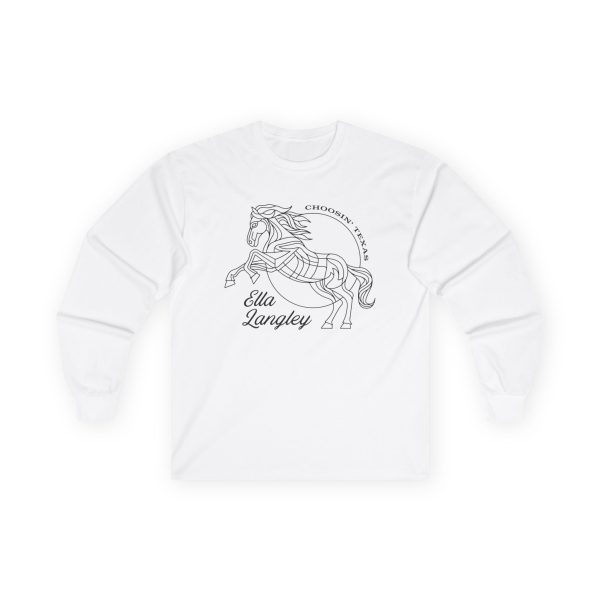 Ella Langley Choosin' Texas Unisex Ultra Cotton Long Sleeve Tee